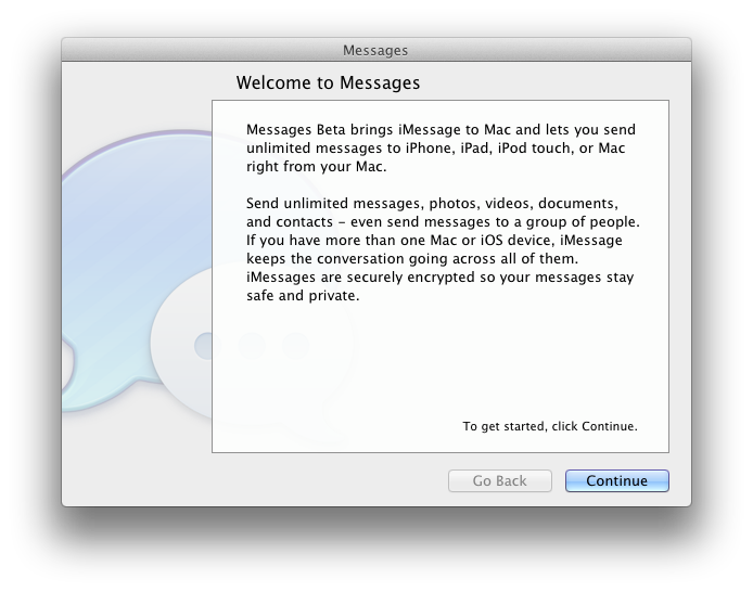 Imessage from pc